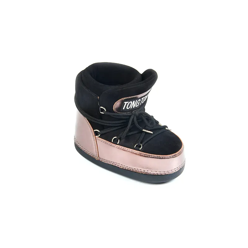 Zapatos cálidos y duraderos para niñas, zapatillas con diseño divertido de IP-hop, baratas, novedad de 2023