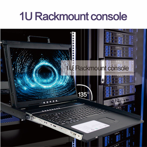 热键4K OSD控制1U机架安装抽屉，带8 VGA液晶Kvm开关，适用于17 17.3 18.5 19英寸设备就绪库存! - Product Image 6