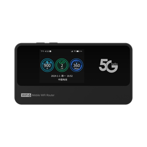 Portatile 5G Router tascabile con 2.4GHz 5.8GHz Mini Hotspot WiFi WEP criptato funzione QoS per uso domestico all'aperto CPE-Plery M353