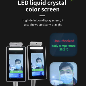 Cámara Qigong AI Reconocimiento facial automático preciso Detección de temperatura Uso en interiores y exteriores Compatible con IP TCP Key SDK incluido - Product Image 6