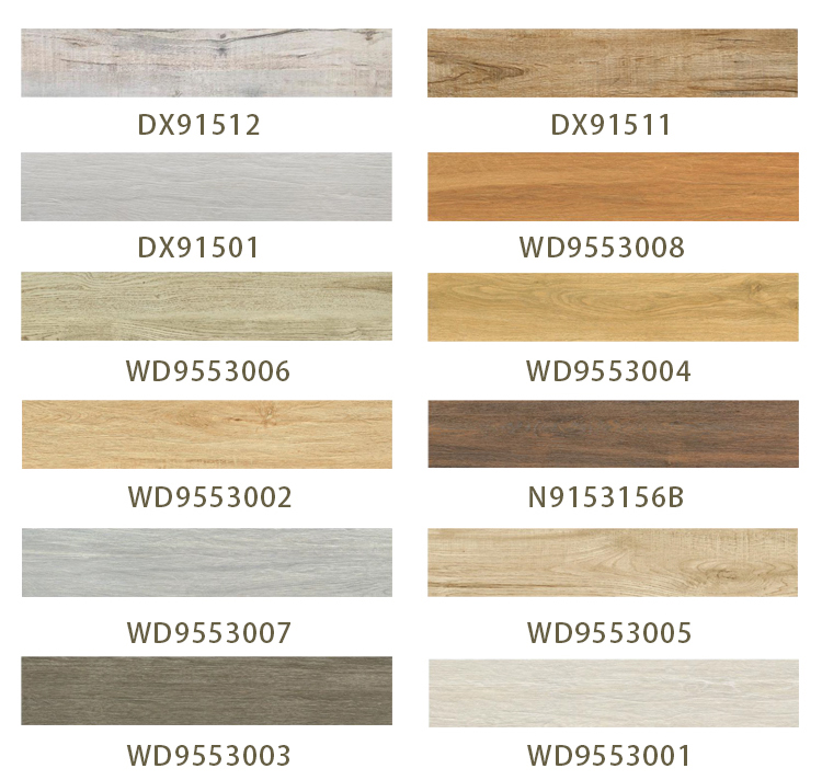 150x900mm/15x90cm gray/brown bedroom wood texture porcelanto floor tile