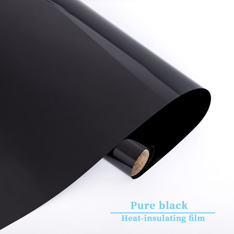 Pure black
