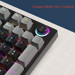RGB Gaming <strong>Keyboard</strong> 98 <strong>Keys</strong> Mechanical <strong>Keyboard</strong> 1.5m Cable USB Wired <strong>Keyboard</strong> Seven Color <strong>Lights</strong> for <strong>Computer</strong> PC Gamer - Product Image 4