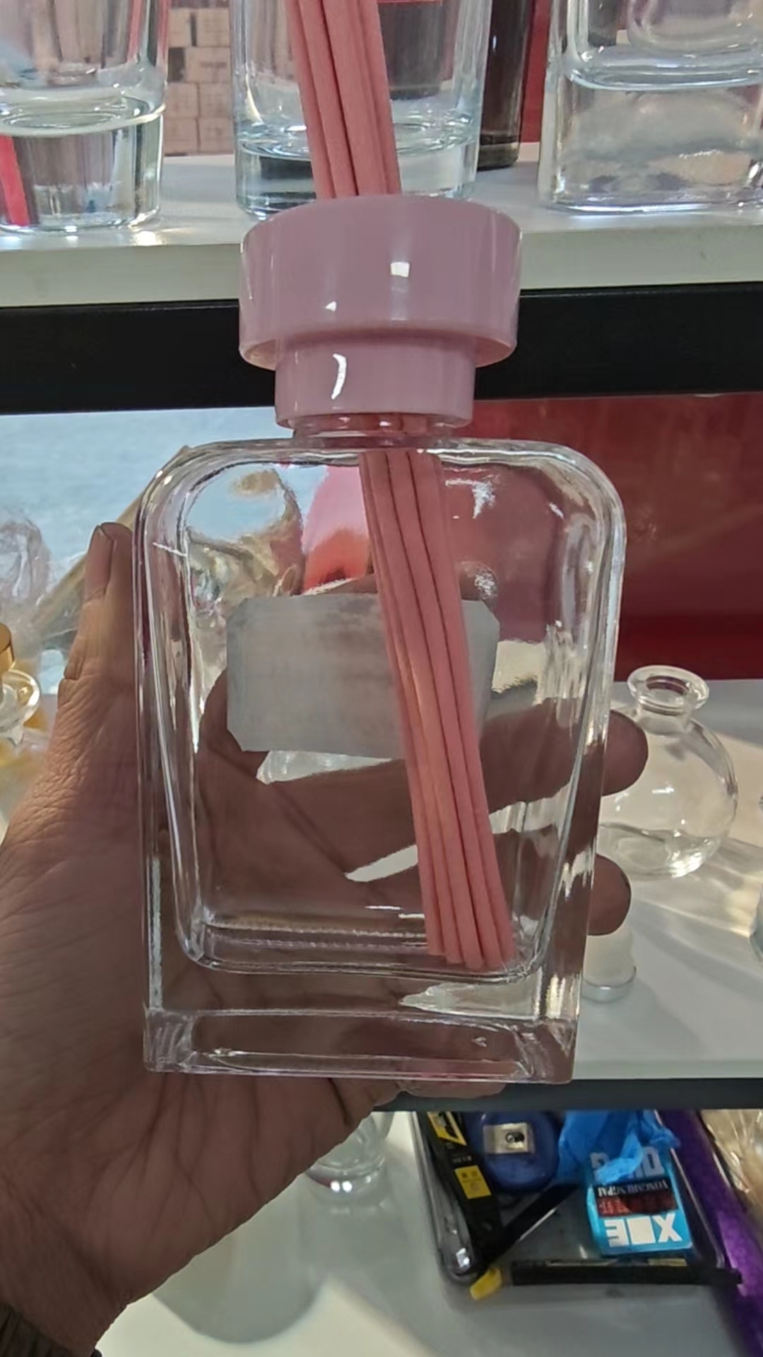 Clear Bottle + Plastic Lid