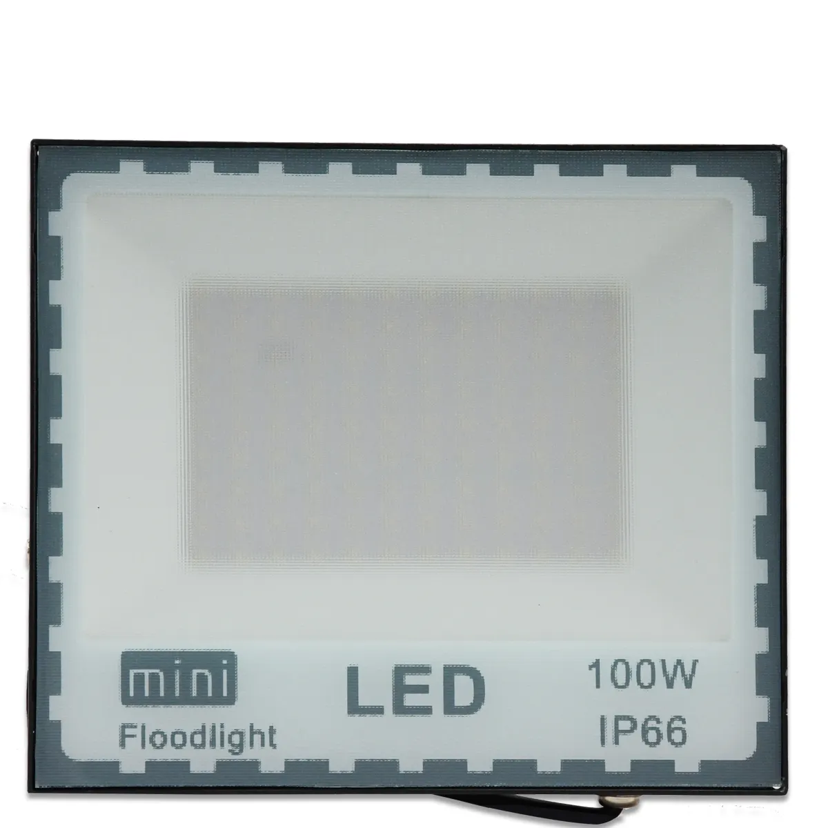 Lampu Proyektor Taman, Lampu Sorot Led Mini Kekuatan Tinggi DOB 100W Pasukan Logistik Bandara Pencahayaan Tinggi Tiang Led 100W