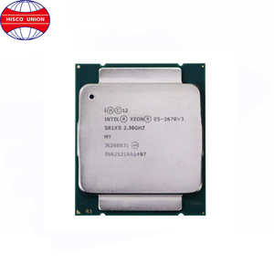 เวอร์ชันอย่างเป็นทางการ E5-2670V3 SR1XS X99 2.30GHZ 30M 12-CORES E5 2670 E5-2670 V3 LGA2011-3โปรเซสเซอร์ E5 2670V3 2ผู้ซื้อ - Product Image 1