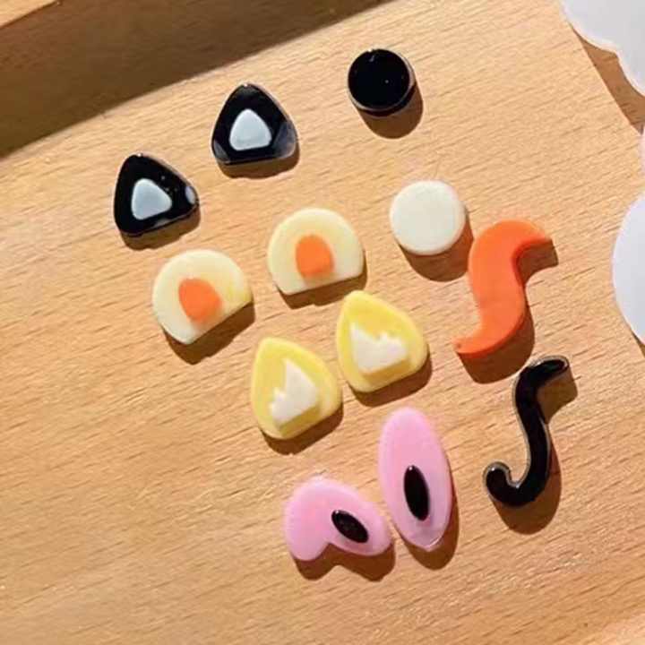 Factory direct sales Resin kawaii's ears and tail accessories mold silicone silicone rubber molds