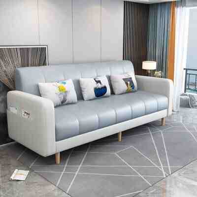 Tissu technologique, Gris clair + blanc cassé