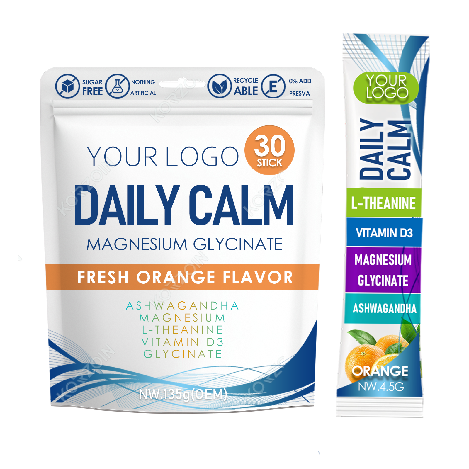 06# OEM/ODM ORANGE CALM DRINK