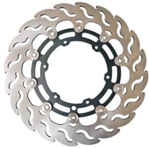 Özel 320mm alev tarzı paslanmaz çelik motosiklet ön yüzer disk fren rotoru KTM EXC 125cc-500cc kir bisiklet modelleri için Fit - Product Image 1