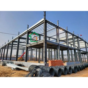 Cúpulas de estructura de acero piramidal altamente maleables Marco de construcción de casas modernas Diseño innovador de estructura de acero - Product Image 4