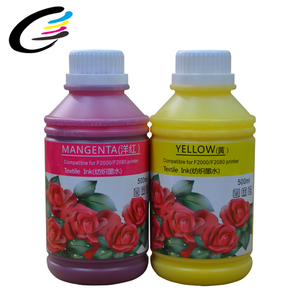 FCOLOR <strong>500ml</strong> <strong>White</strong> Direct Printing Refill <strong>Ink</strong> DX5 DX7 DTG Textile <strong>Ink</strong> for Direct Printing <strong>Ink</strong>