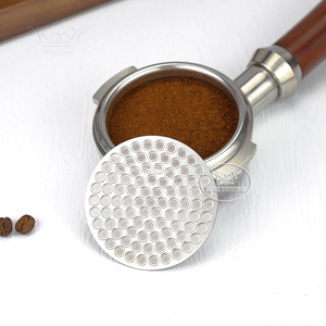 S/S#304 Double Layer Espresso Puck Screen 51/53/<strong>58mm</strong> Secondary Water Distribution Mesh Sintered Net Coffee Extraction <strong>Filter</strong> - Product Image 2