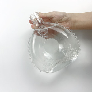 Kurşunsuz kalınlaşmış decanter şarap distribütörü High-end şarap şişesi boş şişe dekoratif şarap şişesi - Product Image 2