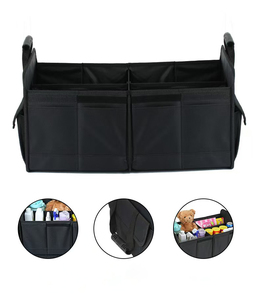 Araba gövde organizatör Sedan depolama dolabı katlanabilir kargo kutusu alt kaymaz katlanabilir depolama SUV Sedan veya herhangi bir araba - Product Image 2