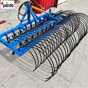 拖拉机3点挂钩景观耙，用于农场干草; 拖拉机安装的斗耙 - Product Image 1