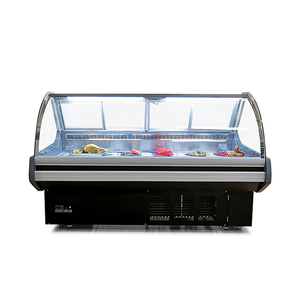 肉屋用サービスデリミートディスプレイケース冷蔵庫 - Product Image 4