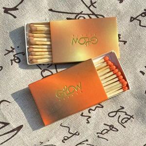 Wooden Matchsticks 48mm Safety <strong>Matches</strong> Custom Box logo Colored <strong>Matches</strong> Custom Small Box of Colored <strong>Matches</strong>