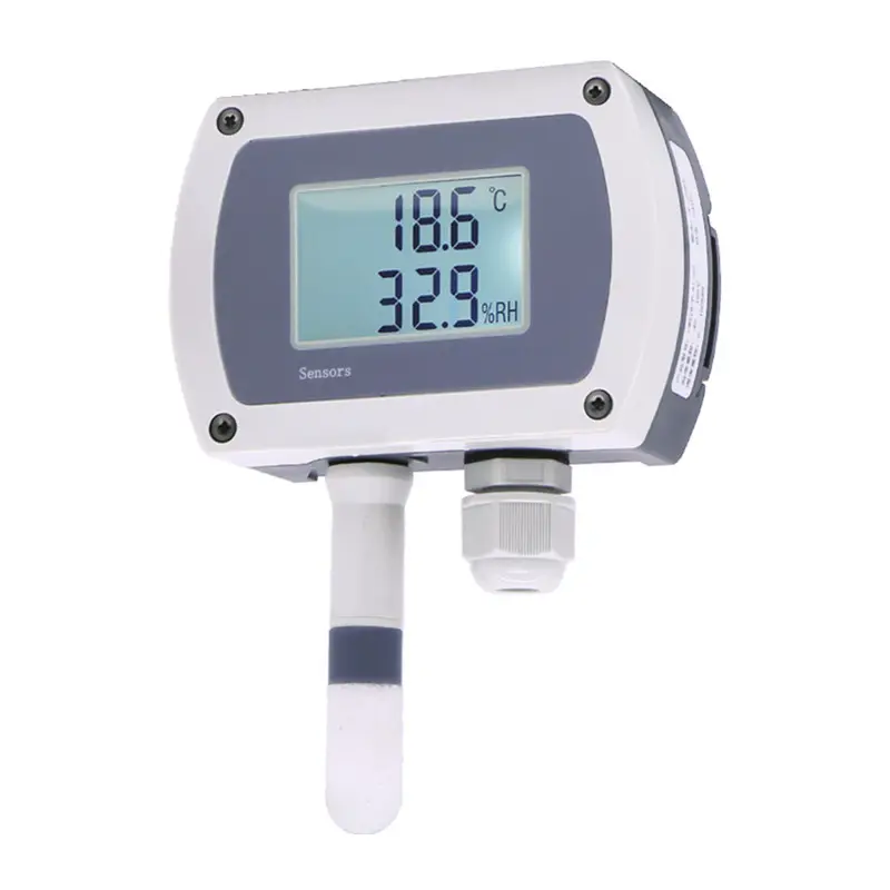 Unyi-sensor de humedad y temperatura del aire, transmisor de velocidad del aire 485 4-20ma