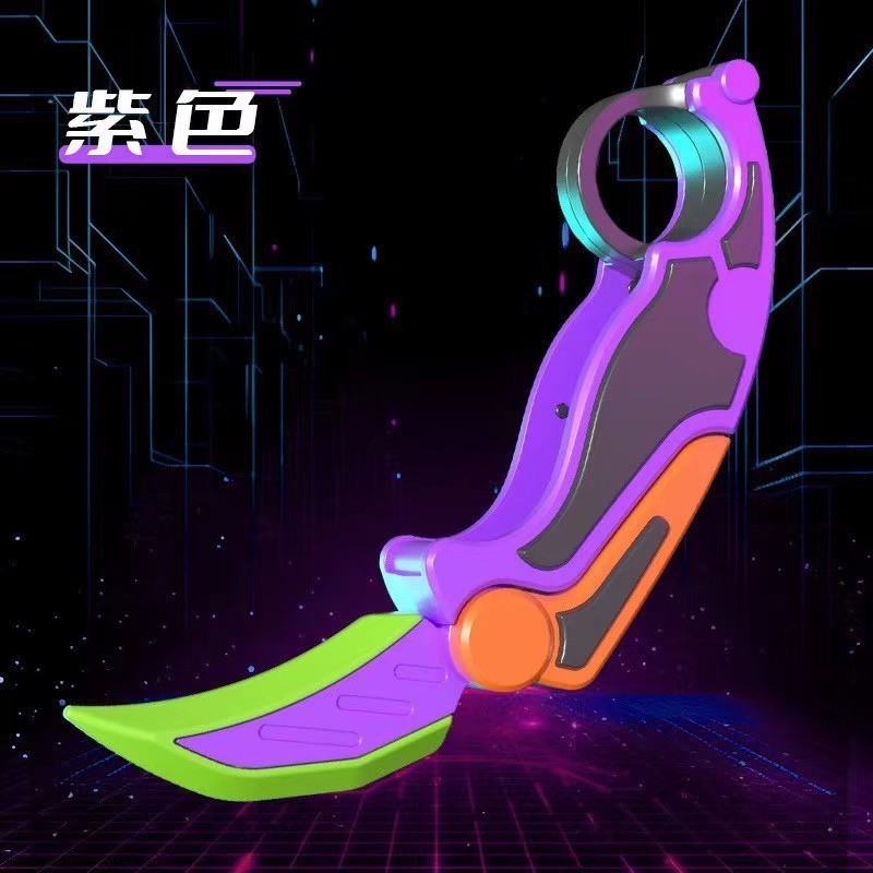 Coltello per ravanello Gravity - viola - versione 3.0 migliorata