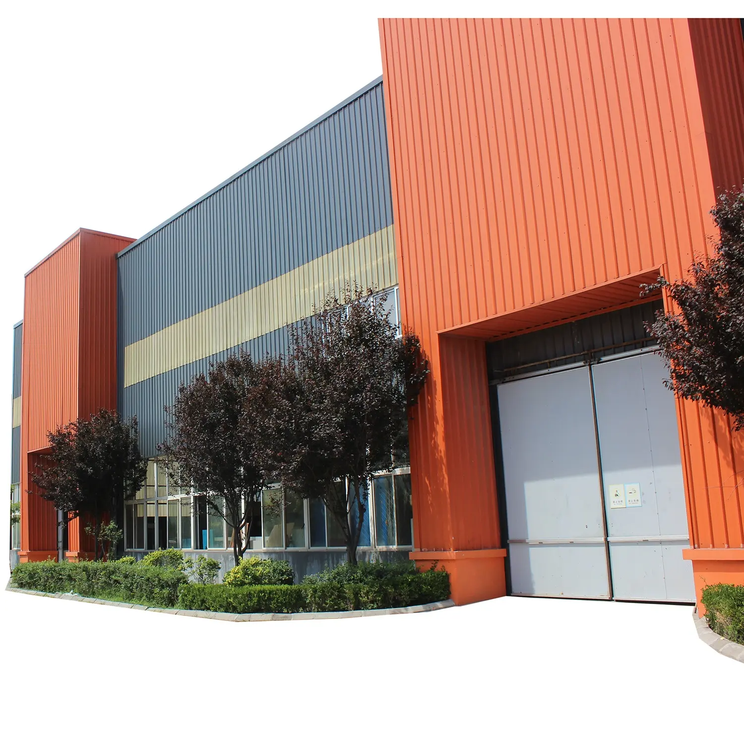 Stahlkonstruktion gerahmt gewerbliches Bürogebäude strukturelles Stahltraverse-Fabrikbau mit Zeichnung leichter Stahlrahmen