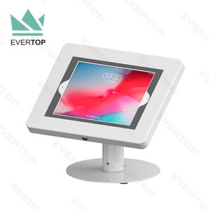 LST11B-C เคาน์เตอร์แบบหมุนสำหรับ iPad แท็บเล็ตพีซีตั้งตู้โลหะตั้งโต๊ะแท็บเล็ตแอนดรอยด์ยืนพร้อมล็อค - Product Image 3