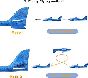 <span class=keywords><strong>LED</strong></span> ışık Up uçuş modu planör uçaklar uçan oyuncaklar çocuklar için açık el atma planör EPP köpük uçak ışık ile