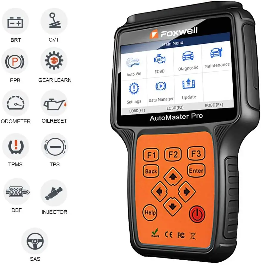 Kostenloses Update Kfz-Scanner FOXWELL NT680PRO Auto diagnose tools OBD2 Auto diagnose scanner Voll system Alle Reset-Service