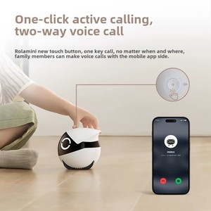 Ebo pet'in eğlenceli Robot WiFi mini akıllı tüm ev mobil kamera arkadaşı kablosuz izleme ve WiFi üzerinden uzaktan kumanda ile - Product Image 4