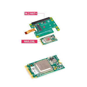 Stock HAILO8L AI modulo scheda sviluppo Raspberry PI KIT con M.2 cappello + scheda di espansione 5 nuovo Kit AI Verson AI - Product Image 2