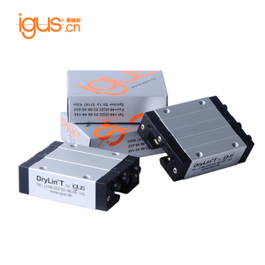 Igus Alemania Drylin T Guide Carriel Tw 01 02 Series Ajuste de espacio libre individual Riel lineal Juego de bloques de deslizamiento de Tw-01-20 - Product Image 1