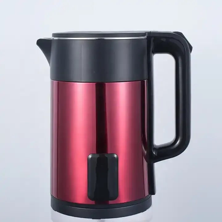 Home Appliance hot sale double wall kettle plastic Food Grade 304 Stainless Steel Water Electric Kettle