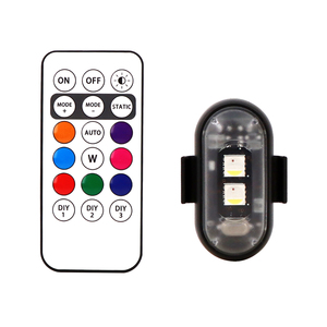 Raych Fly Led RGB Color Remote Control Multiple Modes Brightness Anti-collision <strong>Light</strong> Warning at Night Strobe <strong>Light</strong> for Car - Product Image 2