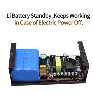 Ingresso 110v--- 240v e 12V--16V/5.0A di controllo di accesso di uscita alimentazione con li-batteria per blocco elettrico e controllo accessi - Product Image 4