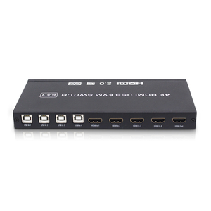 4K HDMI 2.0 4端口视频4k hdmi usb kvm交换机4端口KVM交换机用于USB键盘鼠标 - Product Image 2