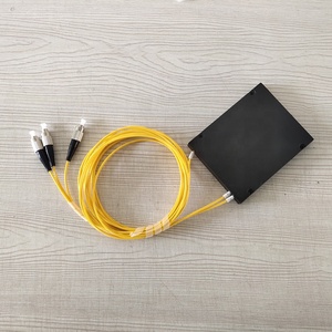 Fabrika kaynağı sc <span class=keywords><strong>apc</strong></span> <span class=keywords><strong>2</strong></span>.0mm plastik ABS modülü veri merkezleri için 1x2 PLC Splitter