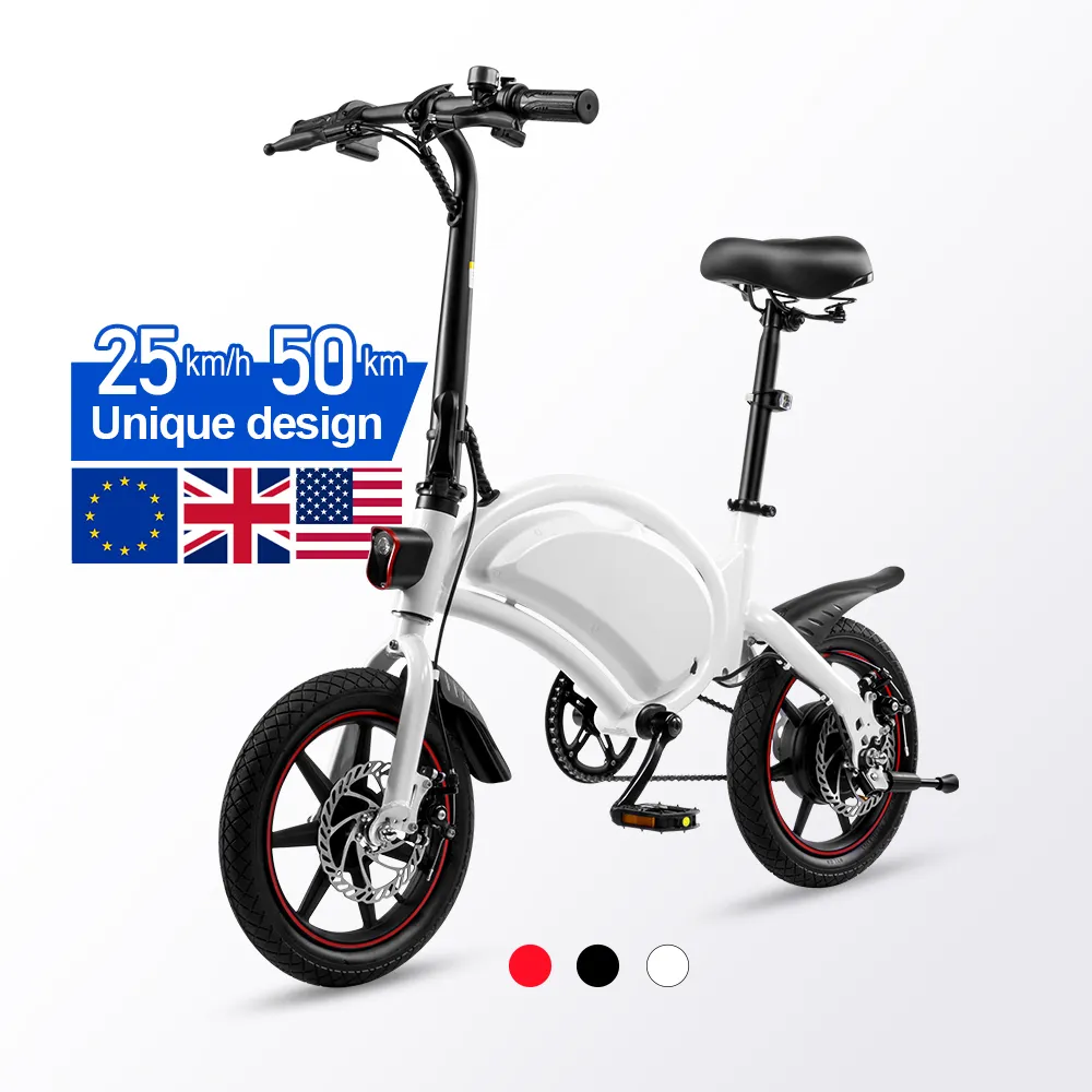 Дешевый Электрический велосипед со склада в США, 14-дюймовый двигатель, 250 Вт, 36 В, городской складной велосипед из алюминиевого сплава для взрослых, электрический велосипед