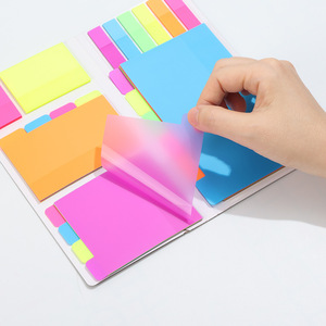 厂家促销牛皮纸封面便签套装笔记本办公文具便签 - Product Image 5