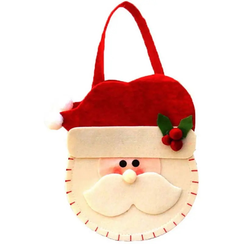 ハロウィーンのクリスマスさまざまなクロージングアップルバッグ不織布トートバッグ子供用小さなギフトバッグ