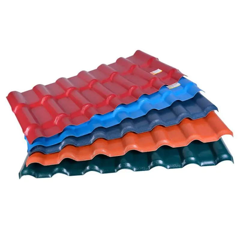 plastic spanish pvc roof tile new generation pvc roof beam semi-cylindrical tiles