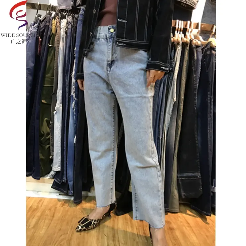Готовые модные женские джинсы GZY из Таиланда, в наличии