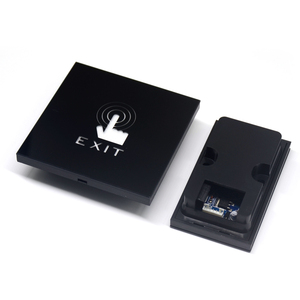 Pulsante di tocco di uscita della porta 12V con LED Mini porta a sgancio aperto sensore Touch per sistema di controllo accessi della porta - Product Image 5