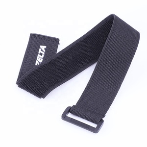 Custom Logo <strong>Elastic</strong> Webbing Fastener Straps Adjustable <strong>Hook</strong> and <strong>Loop</strong> Strap <strong>With</strong> Buckle - Product Image 6