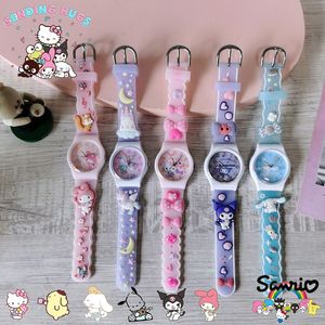 חדש sanrio kuromi שלום קיטי חמוד 3D סיליקון ילדים בצורת 3D סיליקון לצפות מתנה לילדים