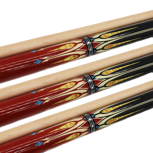 Xmlincos 58&quot; 2 Piece 19-20oz Hard Canadian Maple Wood Billiard Cue Radial Thread Smooth Grip Pool Cue Billiard Table Stick - Product Image 2
