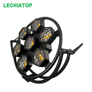 Mini Retro Warm White RGB <strong>LED</strong> Strobe Stage Lights 40000 Hours Working Time Aluminum Alloy CN GUA LECIATOP <strong>LED</strong> Matrix Light&quot; - Product Image 2