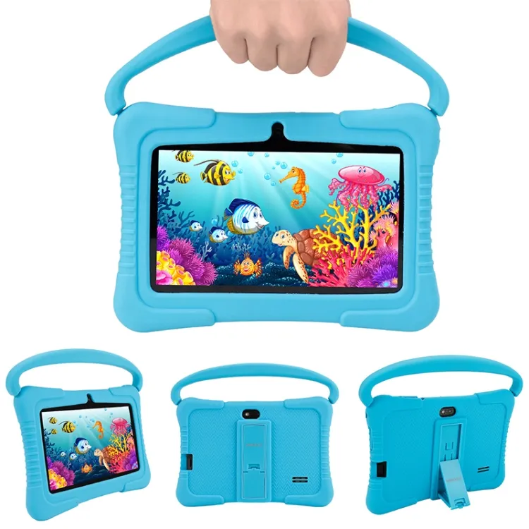 Tragbares Kinder-Tablet 7 Zoll, 2GB, 32GB, Android 10 All winner A100 Quad-Core-CPU-Unterstützung Kinder sicherung Google Play