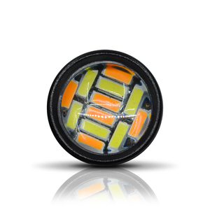F2WORLD <strong>12V</strong> Dual Color <strong>LED</strong> Turn Signal Light Bulbs DRL White Yellow 66SMD Error Free Canbus with Resistor <strong>New</strong> Condition - Product Image 5