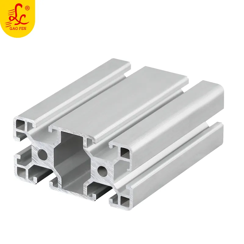 Vendita della fabbrica di alta qualità 4080 di alluminio industriale materiale del telaio 40x80 t slot di estrusione profilo in alluminio sezione