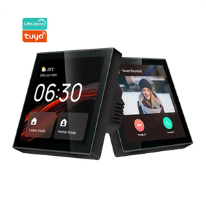 Lifelibero Alexa Встроенная система умных товаров для дома, система управления приложениями Tuya, Wi-Fi и Zigbee, 4-дюймовый сенсорный экран, Центральная панель управления сценой - Product Image 1